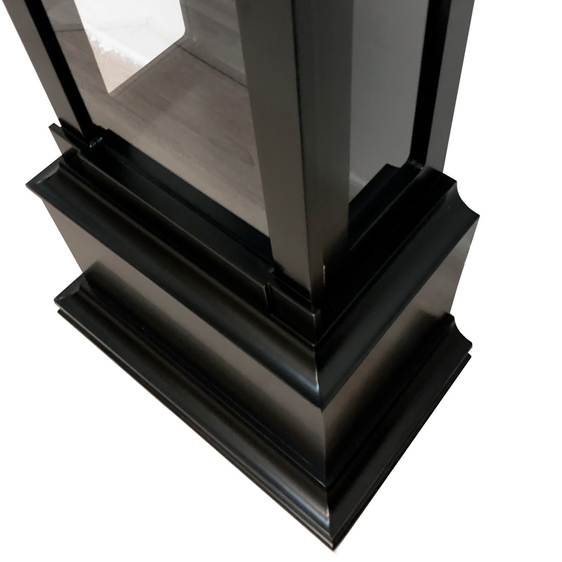 Часы напольные черные Black SARS ДИЗАЙНЕРСКИЕ 00-3967449 Черный  - Вид №3