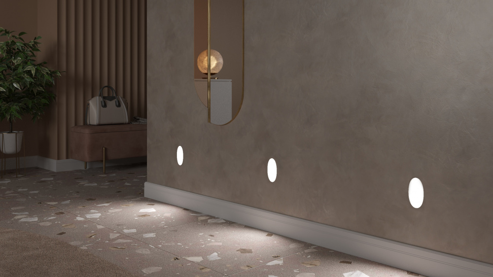 SN 025 Встраиваемый стеновой гипсовый светильник Stellanova SUBRA  - Вид №2