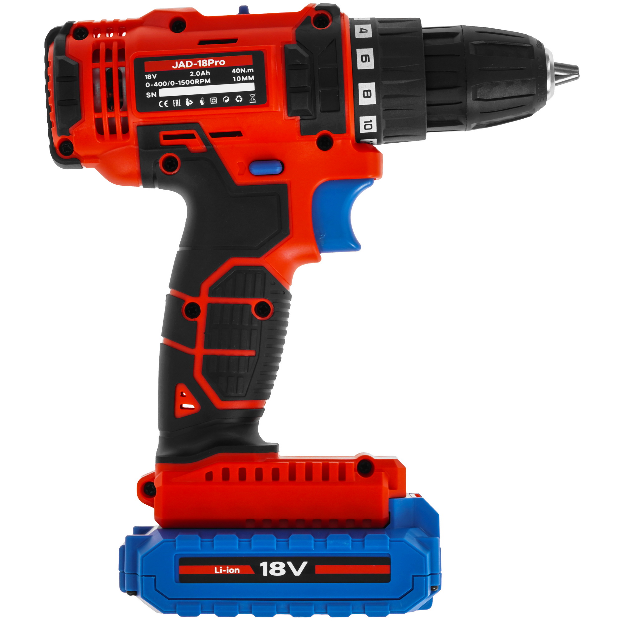 Дрель-шуруповерт JONSER JAD-18PRO 9236349 STDN-0074172 - Вид №2