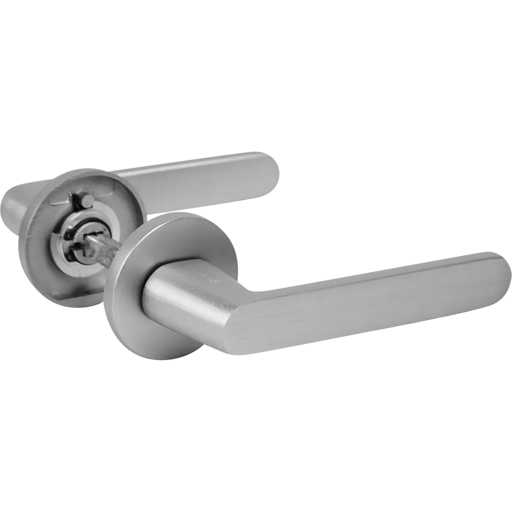 Дверные ручки Puerto Slim Фрапе для межкомнатных дверей в матовом хроме 86523090 STLM-0069614