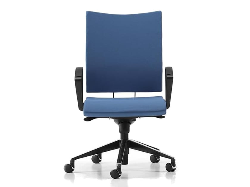 Офисное кресло из ткани с колесами и подлокотниками с 5 спицами TALIN Aviamid ARCH-00006805