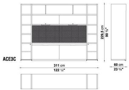 B&B Italia Project Прямоугольный письменный стол из дерева Ac executive sun-id-1384199 - Вид №18