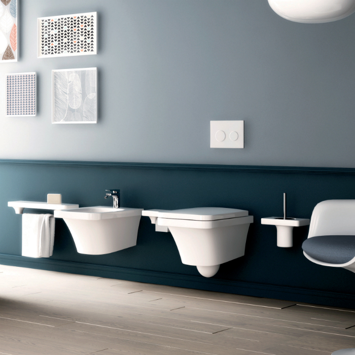 18915 Биде подвесное FLAT Ceramica Hidra - Вид №6