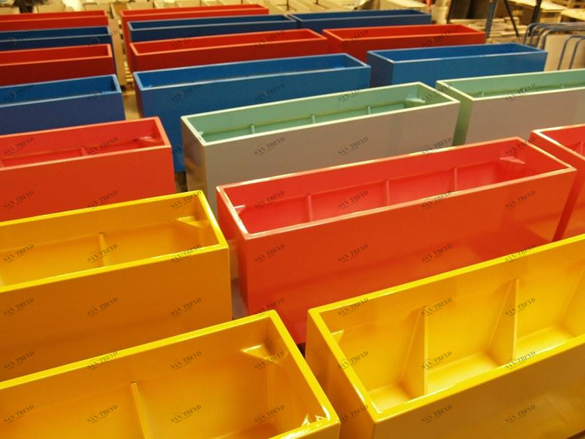 IMAGE'IN Прямоугольная кашпо на заказ  Irm 160.40h60 