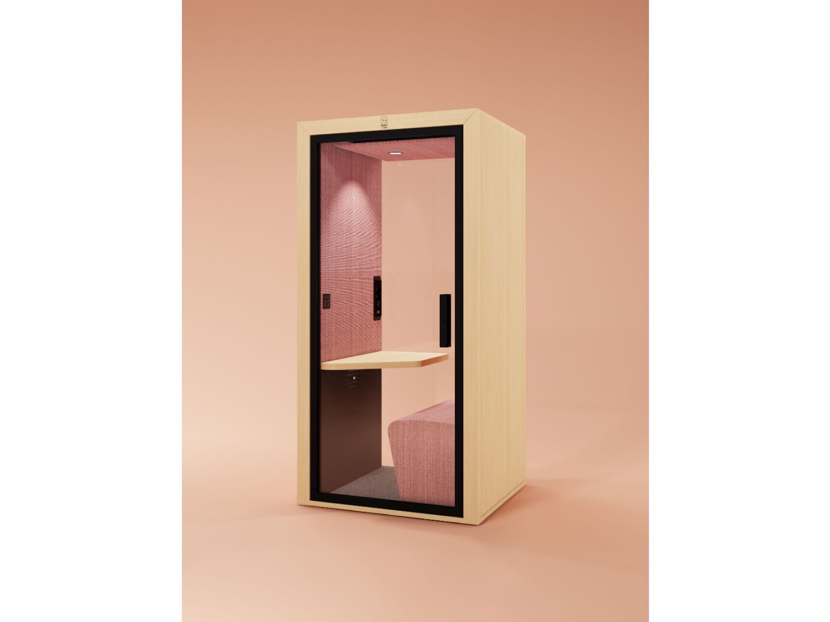 Одноместный акустическая офисная кабина Blabla-Cube бюро ARCH-00139616