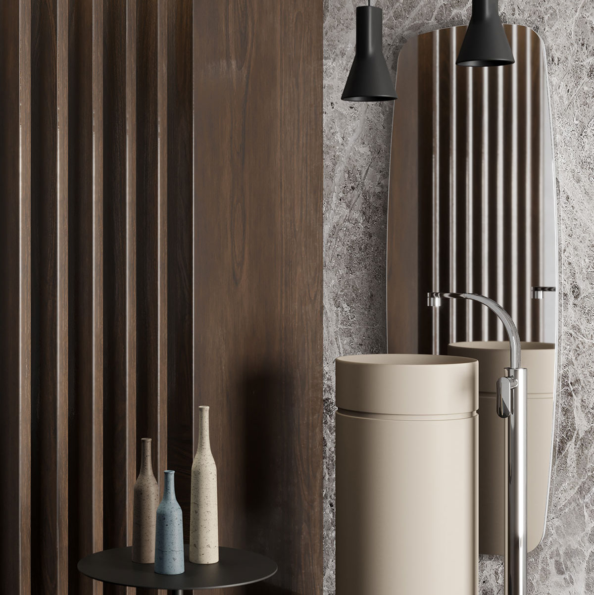 Ceramica Flaminia Настенное зеркало со встроенной подсветкой Flag FG172SPE