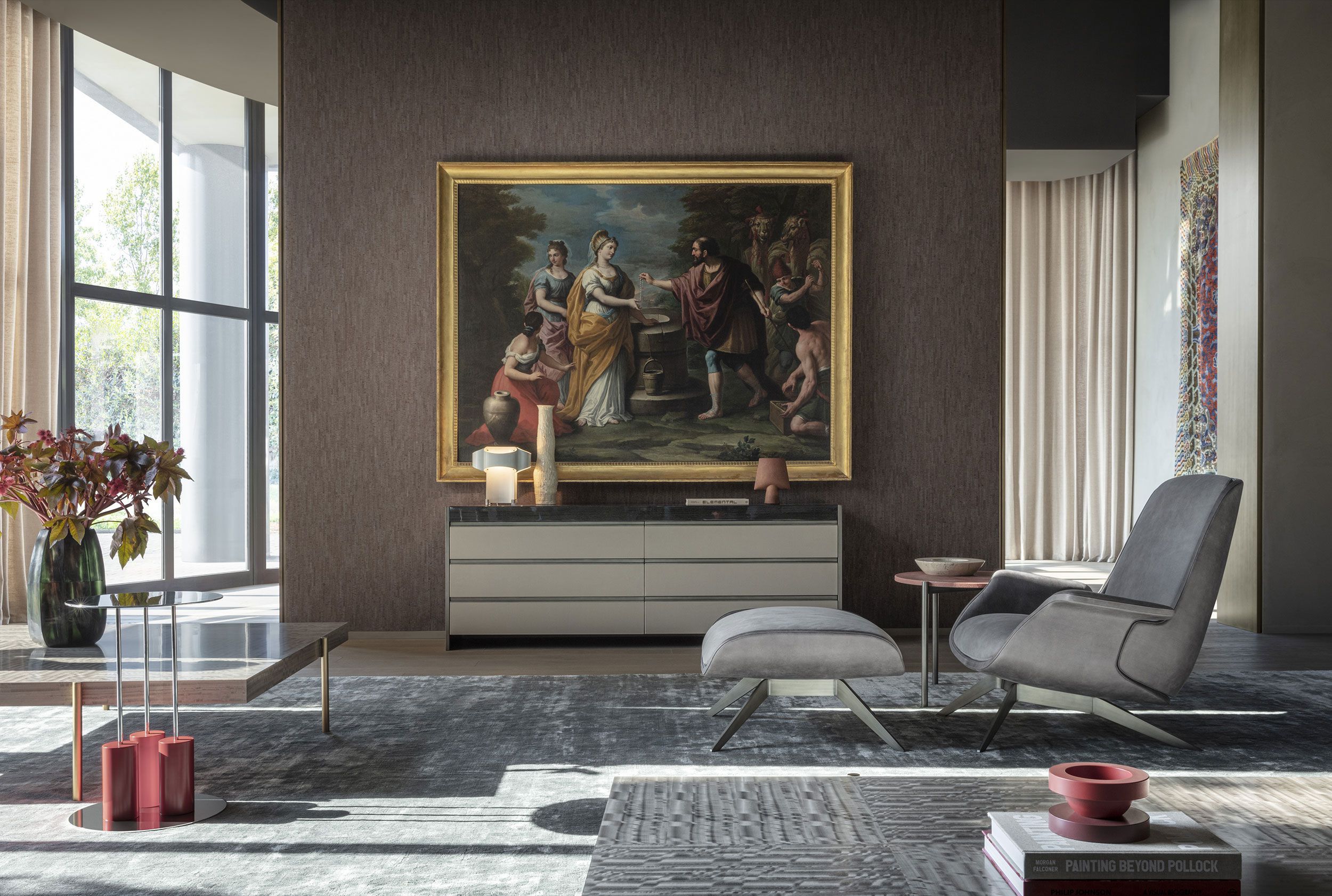 Квадратный журнальный столик из эвкалипта OAK Metronome ARCH-00088072 - Вид №4