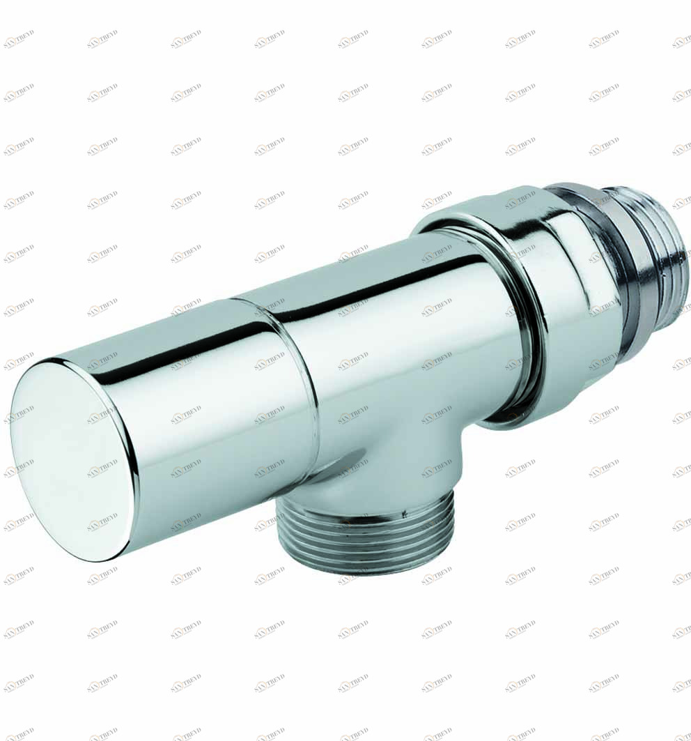 Carlo Poletti V60111E Клапан термостатический страиваемый, с держателем, латунная рукоятка 