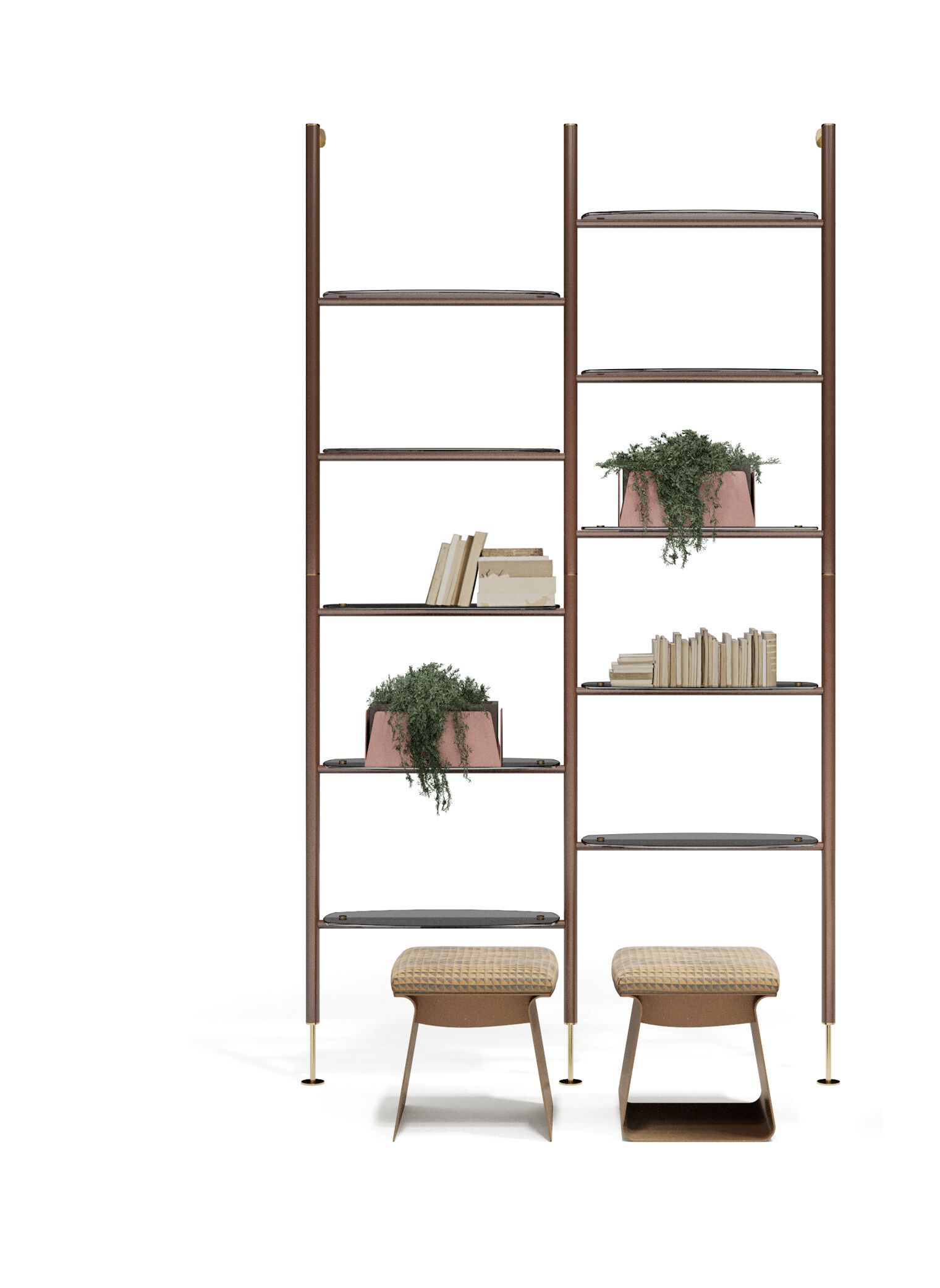 Низкий стул с мягким сиденьем Borzalino CLIO ARCH-00133243 - Вид №7