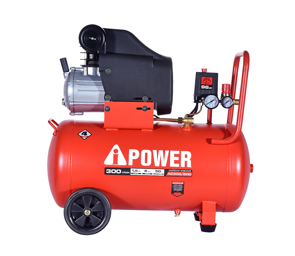 Компрессор поршневой масляный A-iPower AC240/50D 9191232 STDN-0066828 - Вид №1