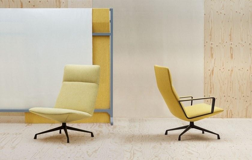 Andreu World 4-спицевое кресло с высокой спинкой Capri lounge Bu1701 - Вид №6