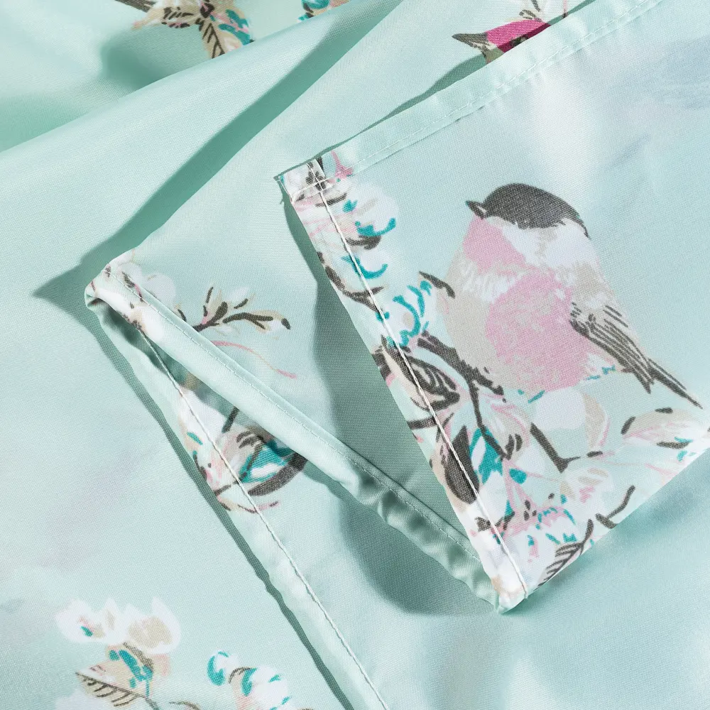 Штора для ванной Arte 180x200 см полиэстер цвет голубой WESS STLM-2043905 - Вид №1