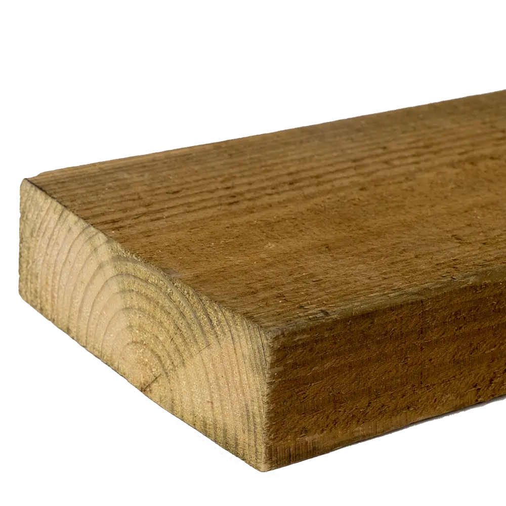 Доска нестроганая импрегнированная 50x150x3000 мм хвоя Оптима ФГИС ЛК РУСШПАЛА STLM-2202193