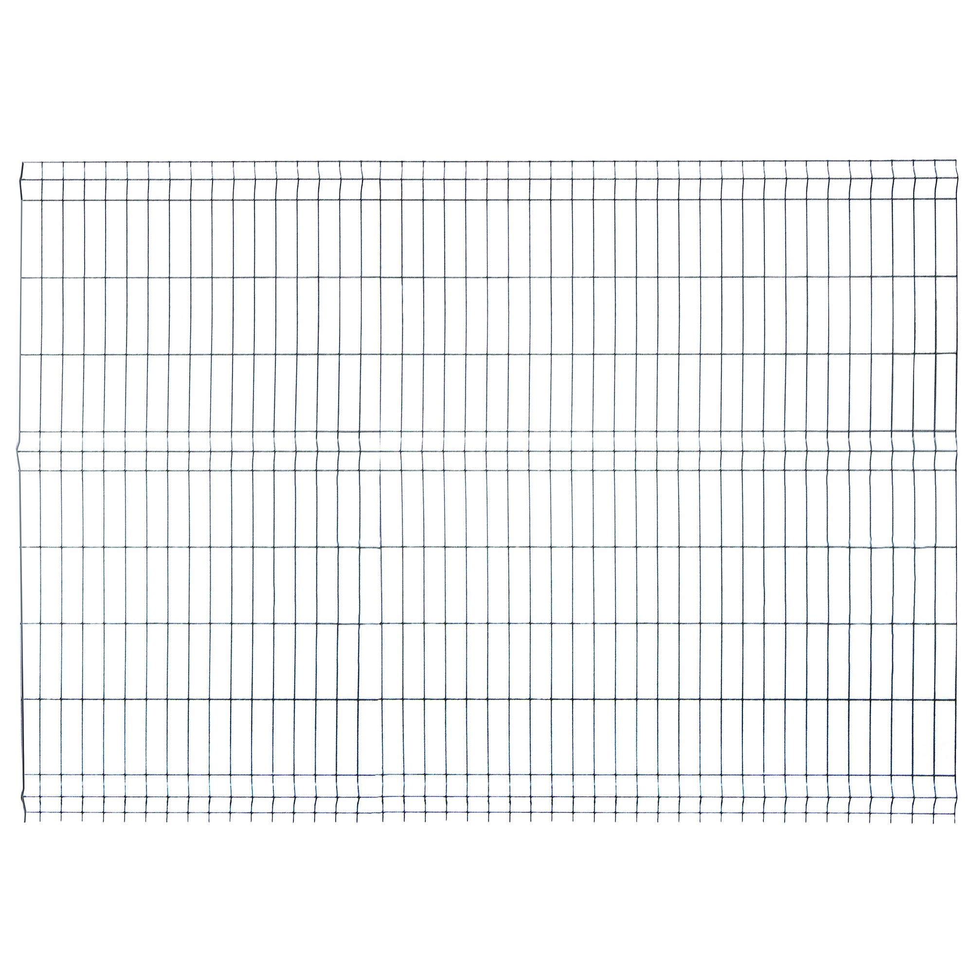 13012035 3D панель Light для забора 1.73х2.5 м оцинкованная сталь Santreyd  - Вид №1