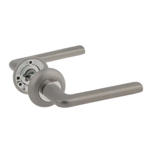 Дверные ручки Armex H-14083-А-GRF без запирания цвет графит 85082970 STLM-2164245