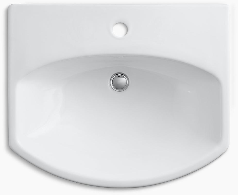 K-2362-1-95 Напольная раковина стоящая прямоугольная Kohler  - Вид №2