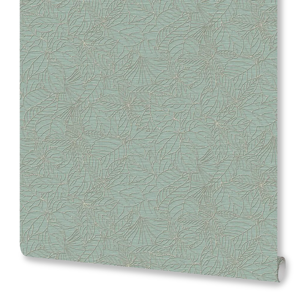 Обои флизелиновые Ornamy Hanna зелёные 1.06 м 8007-04 STLM-2118318