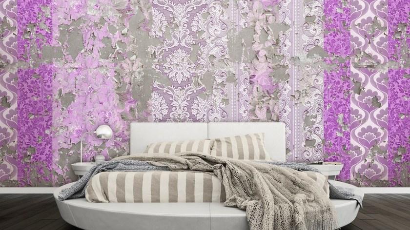 GLAMORA Дамаск виниловые обои Stripes & squares sun-id-1363058 - Вид №2