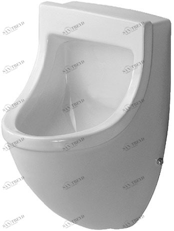 0821350007 Настенный писсуар, уринал с мушкой Duravit Starck 3