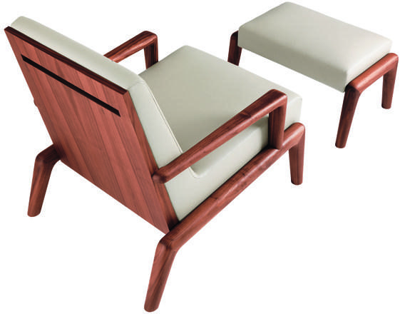 Treca Paris Кресло с обивкой из ткани с подлокотниками sun-id-1508631 - Вид №1