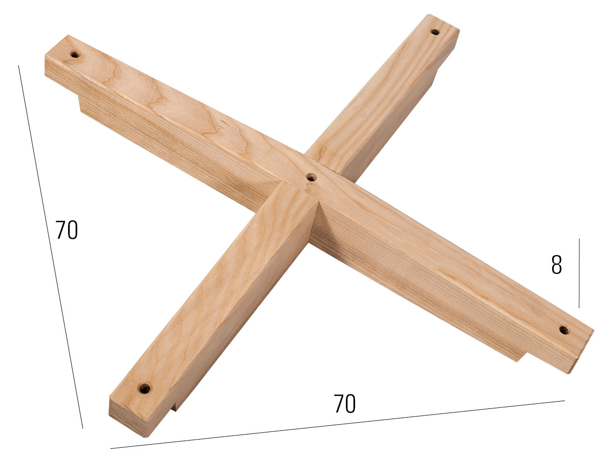 64.00.0429 Крестовина крепления односпального шезлонга Heaven Swing Mbm  - Вид №2