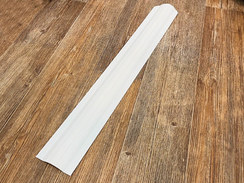 Штакетник пластиковый белый ГеоПластБорд