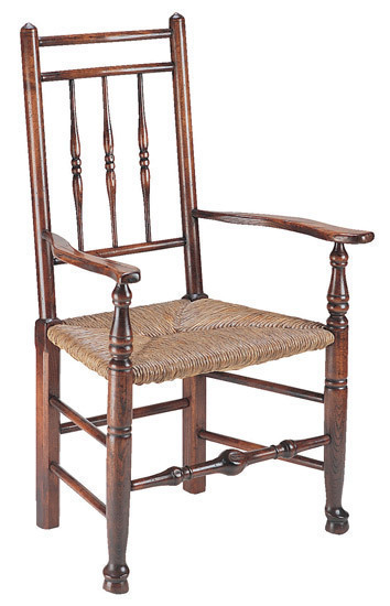 W575 Стул Dales Spindleback ijlbrown  - Вид №1