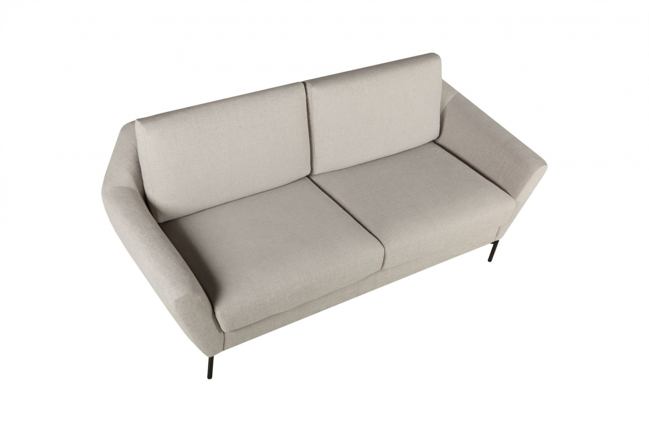 Диван двухместный прямой светло-серый Agda SITS AGDA 191856 Серый  - Вид №3