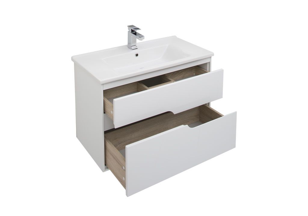 Мебель для ванной Aquanet Модена 85 белый 00199305 - Вид №3