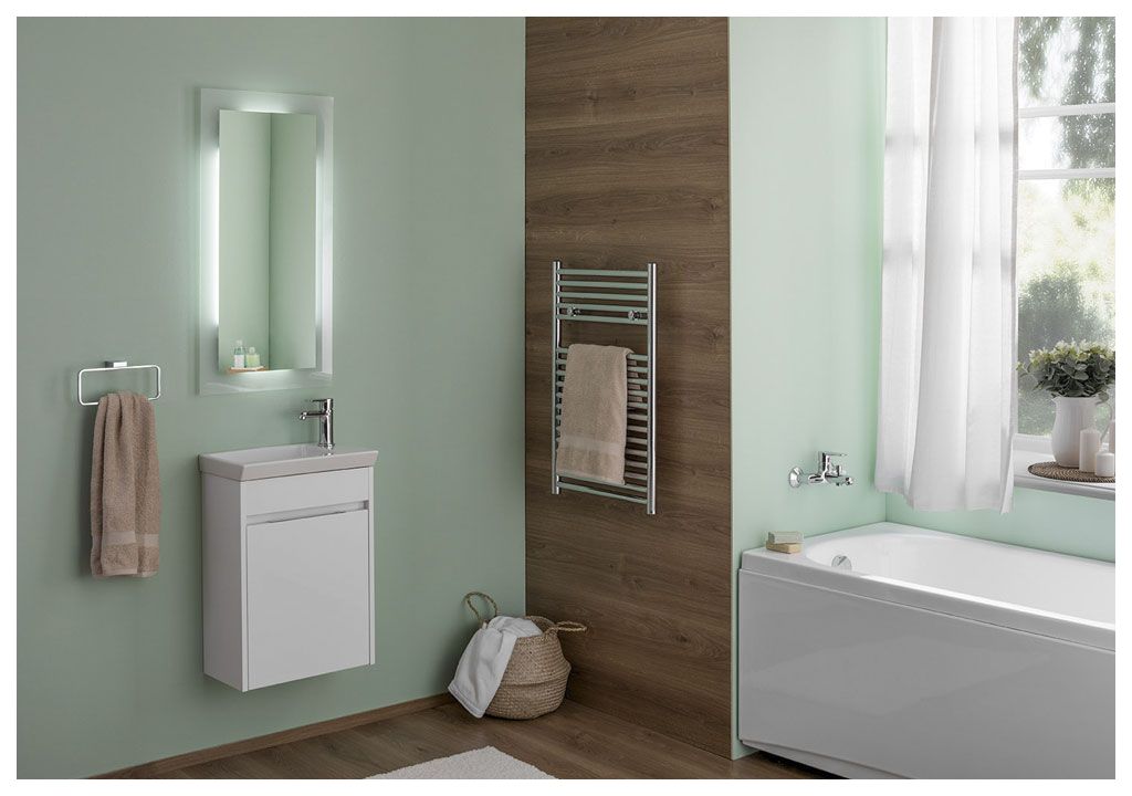 Мебель для ванной Aquanet Дувр 45 белый 00183198 - Вид №5
