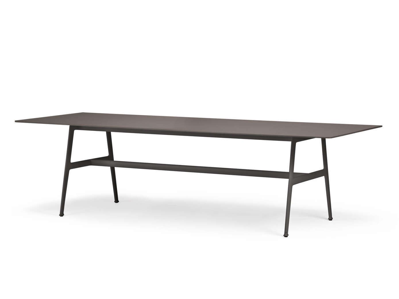 Прямоугольный садовый стол с эбеновым верхом DEDON SEAX ARCH-00003445