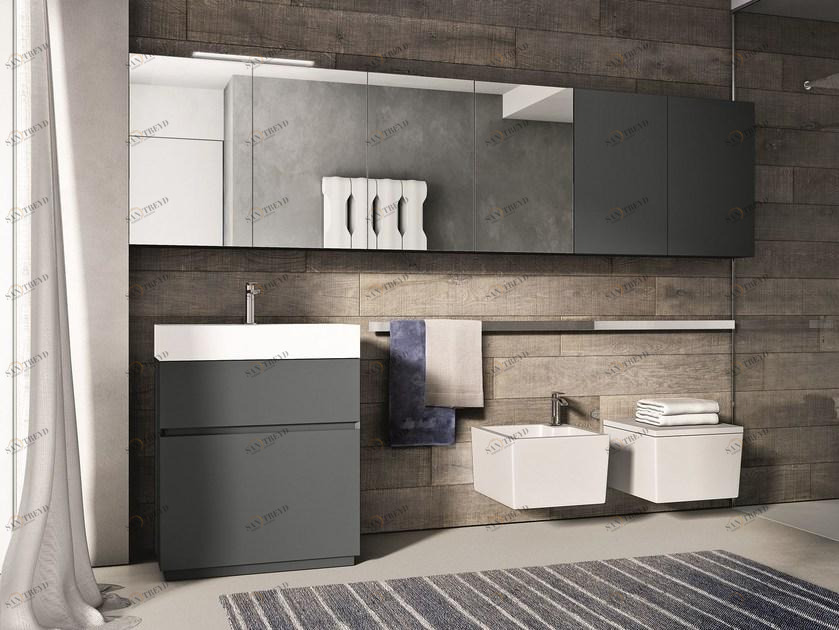 Мебель для умывальника Ideagroup  Cubik sun-id-1344427