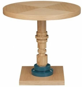 Hamilton Conte Paris Круглый журнальный столик из дуба Tula