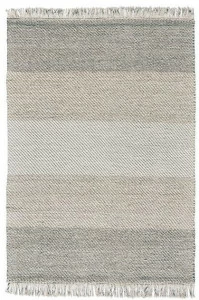Toulemonde Bochart Ковер из шерсти в прямоугольную полоску Plain textured