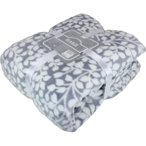 Плед «Гранада» 180x200 см фланель цвет серый