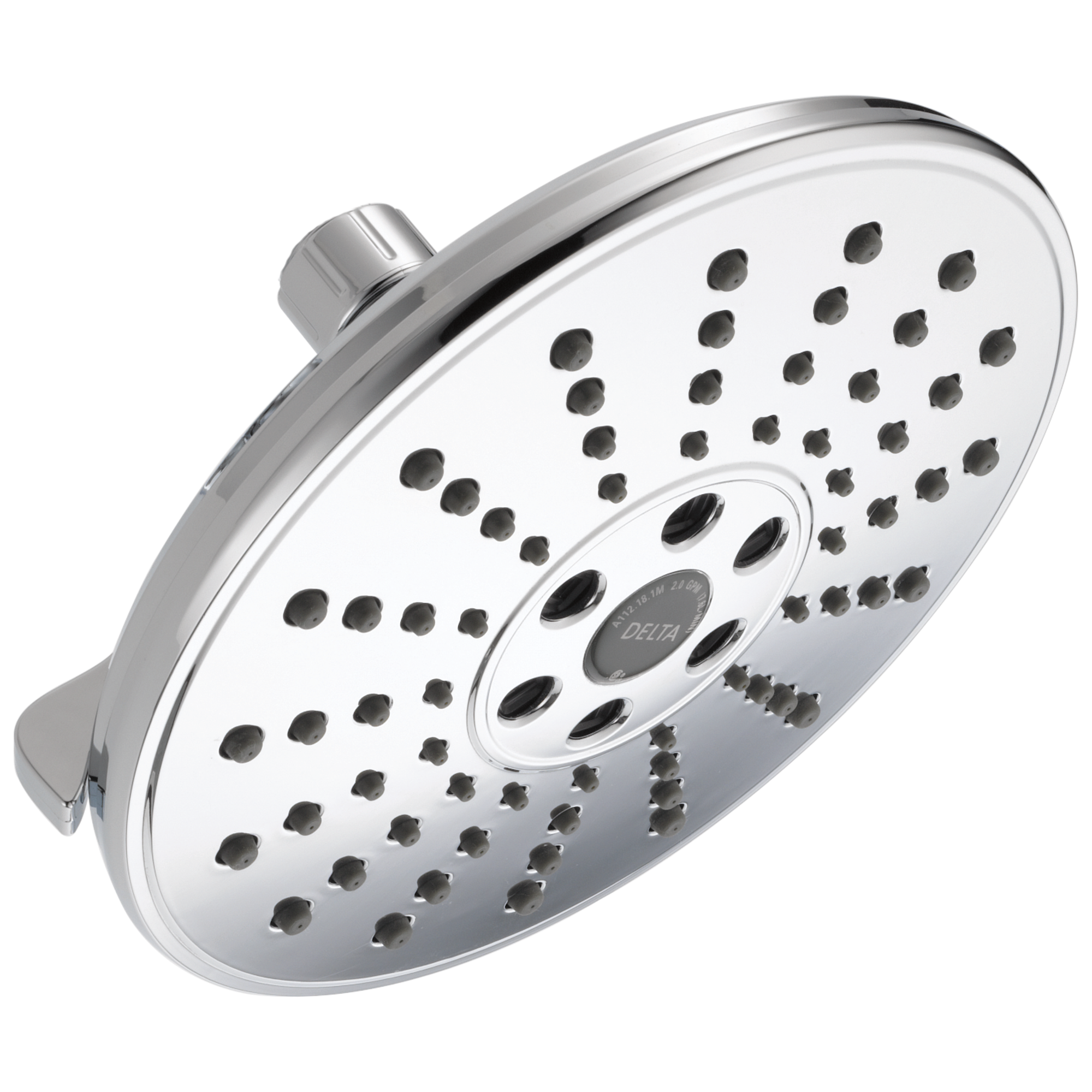 52688-KS H2Okinetic® 3-х позиционная душевая лейка Raincan Delta Faucet Universal Showering Черный нержавеющий 