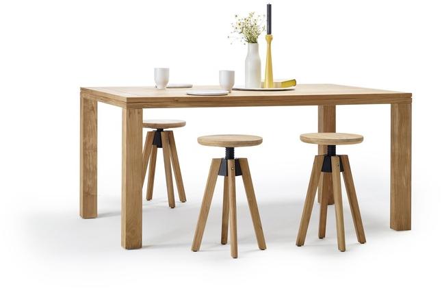 solpuri Поворотный табурет из тика Spindle sun-id-1481790 - Вид №2