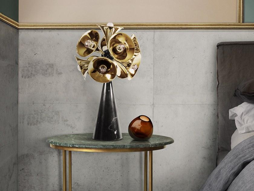 Delightfull Настольная лампа из латуни Botti sun-id-1396781 - Вид №1