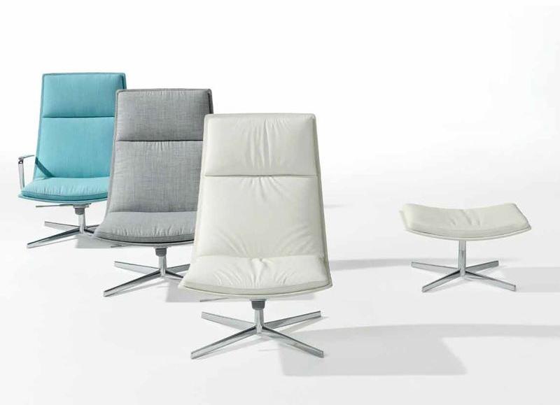 arper Мягкое кресло на 4 спицы с подлокотниками Catifa 70 3300ci - Вид №2