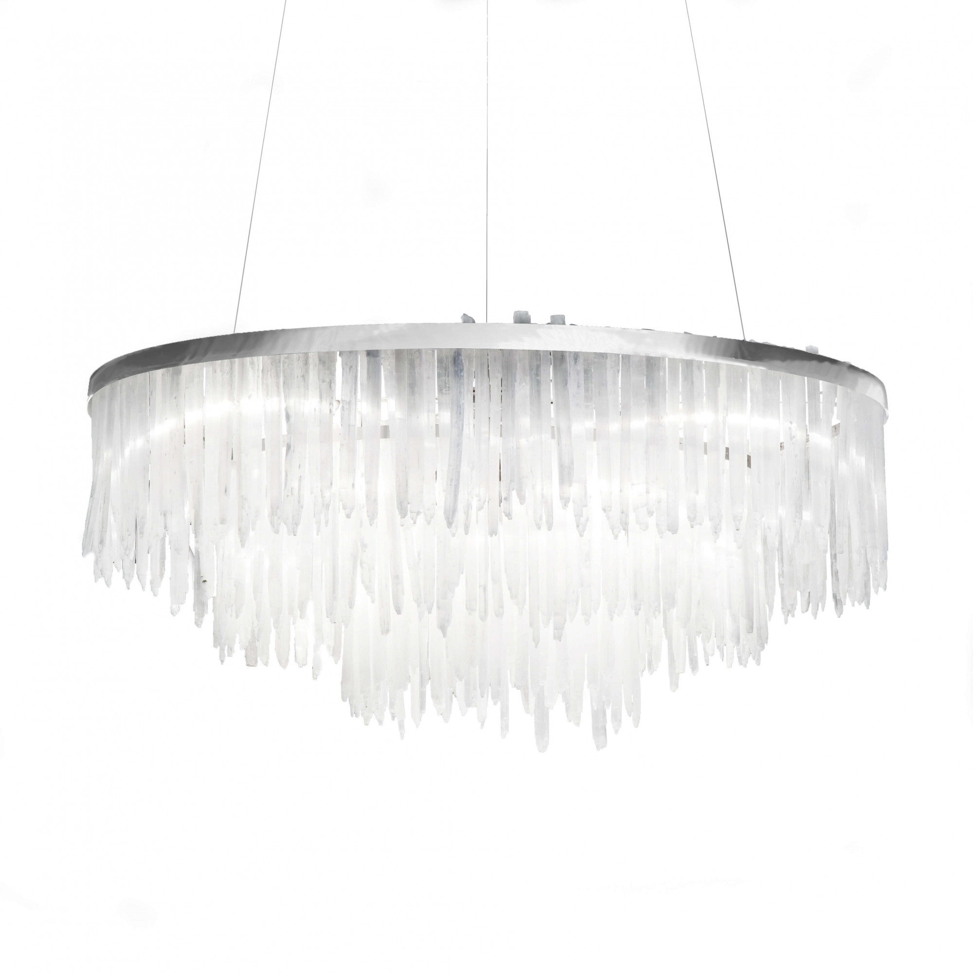 500064 ABHIKA ЛАМПА СЕЛЕНИТ NATURAL 