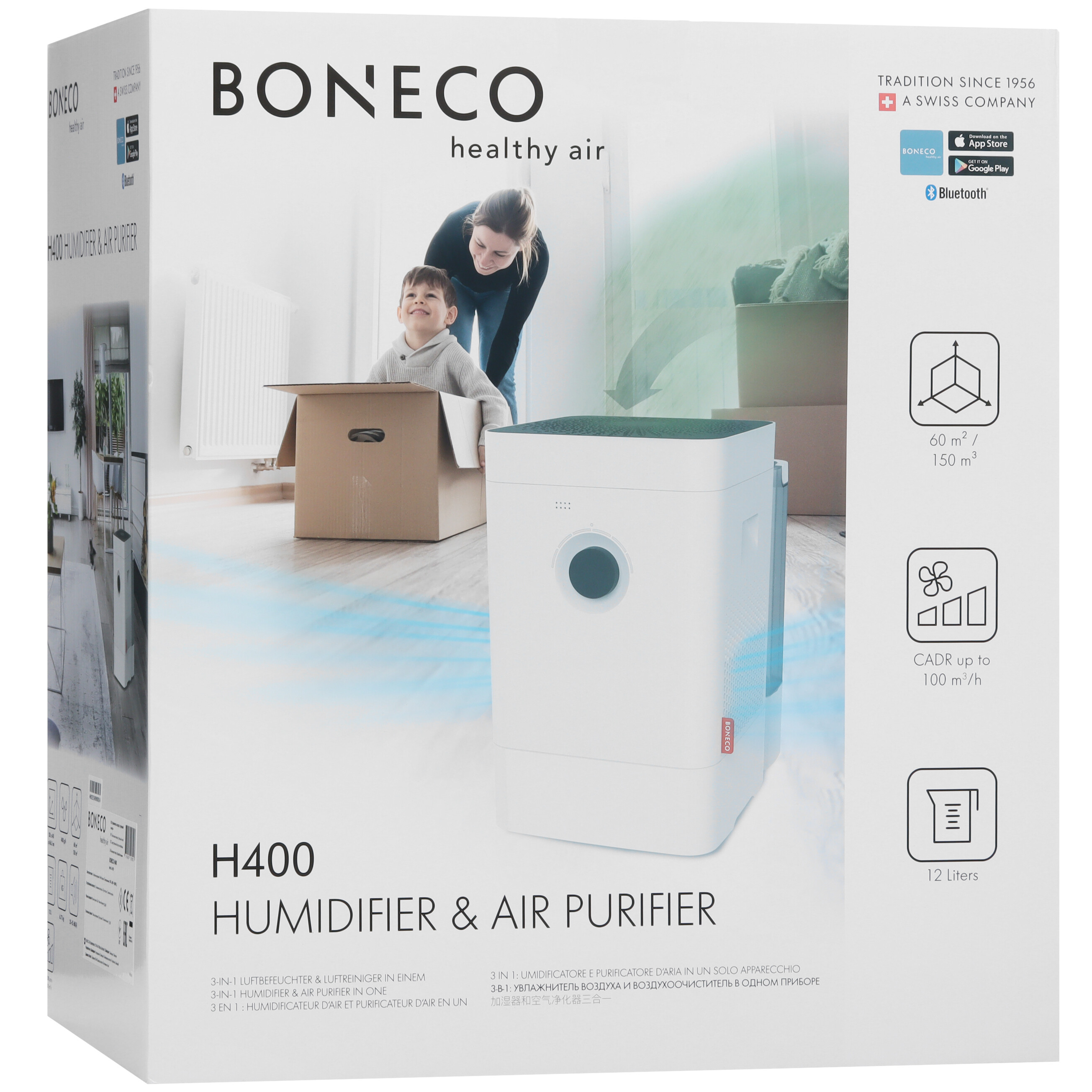9969109 Климатический комплекс BONECO H400 белый STDN-0078300 - Вид №10