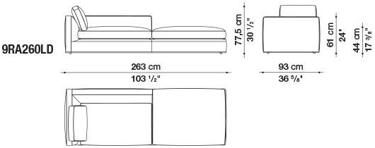 B&B Italia Диван из ткани Richard sun-id-1429934 - Вид №35