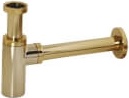 SF198G Сифон для раковины латунь ЗОЛОТО Creavit