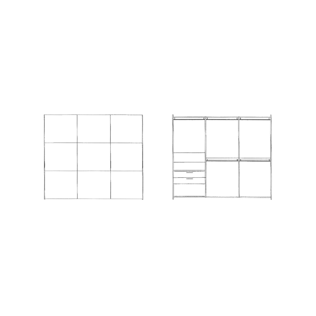 Шкаф-купе / Armadio AL Loft La Falegnami sun-id-379757 - Вид №4