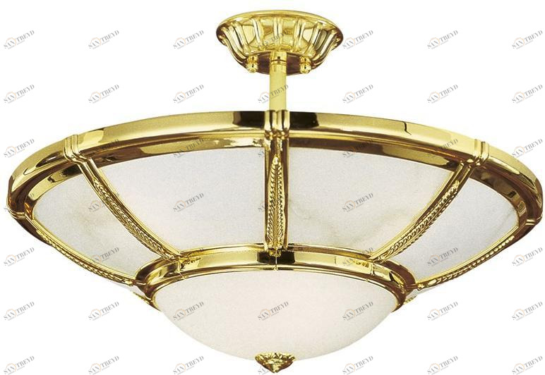 Possoni Illuminazione Полуутопленное чистое золото с опаловым стеклом Giotto 1898/6-sf