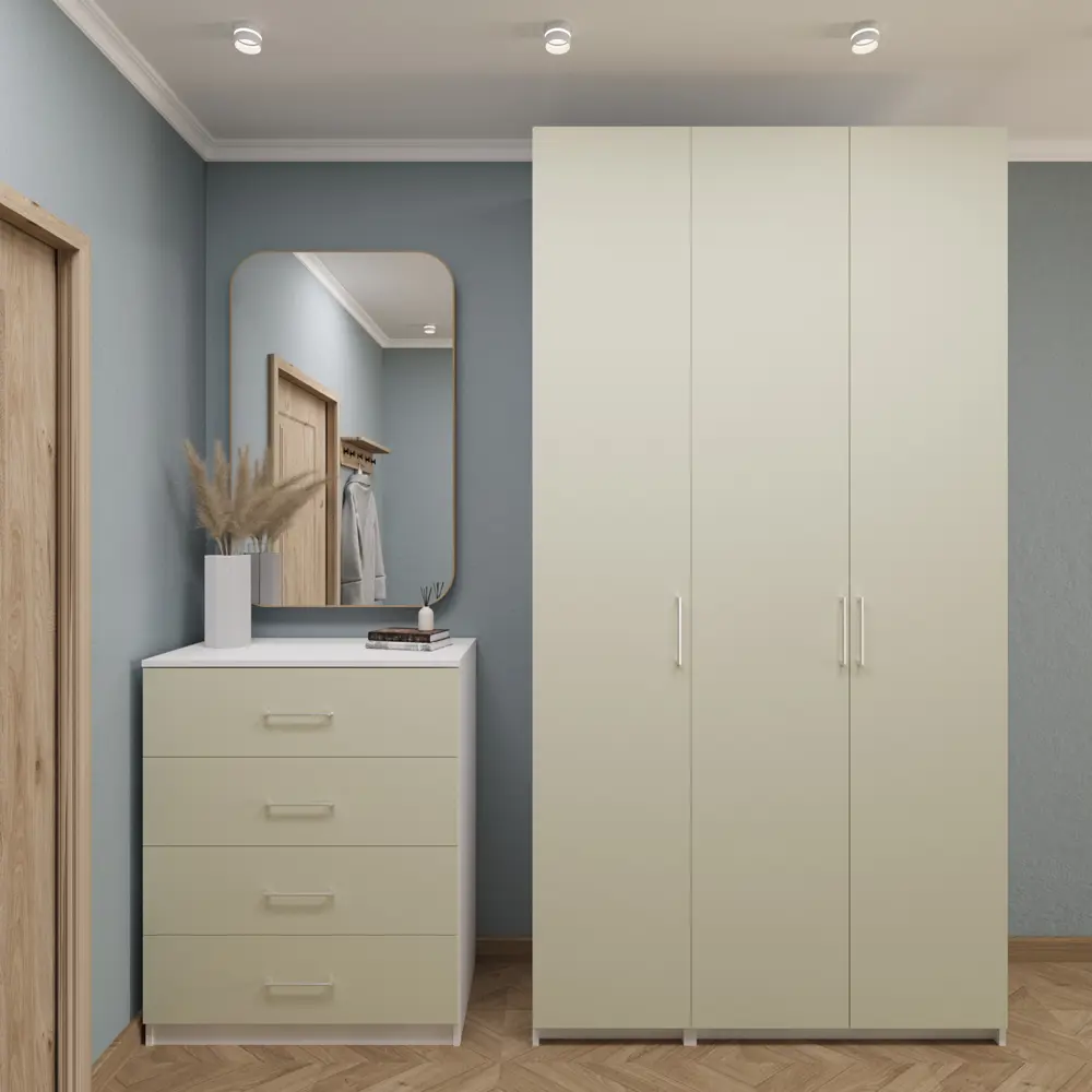 Дверь Лион Дигора 39.6x38x1.6 см ЛДСП цвет зеленый 89459284 STLM-2187804 Santreyd - Вид №7