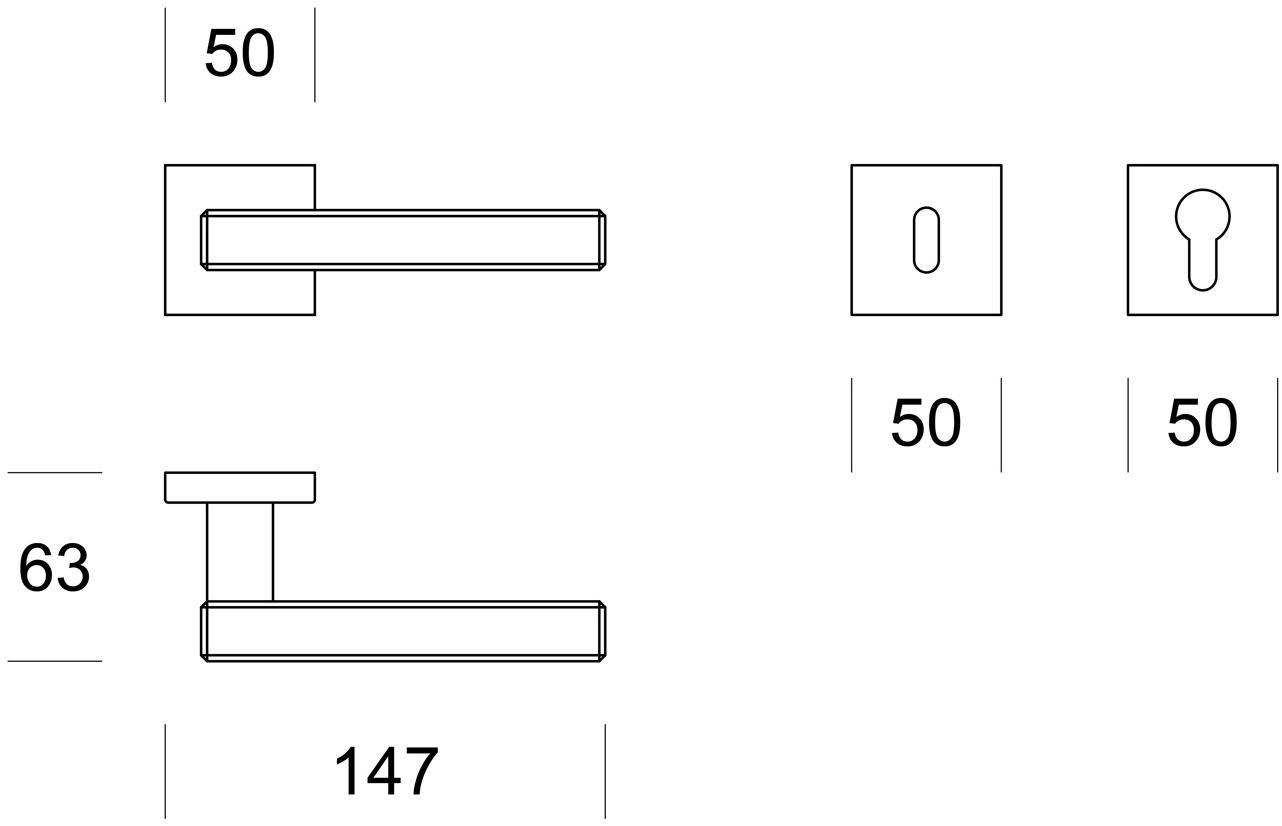Ento Латунная ручка Shiny 6085 - Вид №4