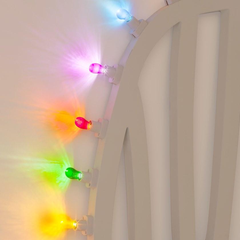 Seletti Изголовье МДФ со встроенной подсветкой для двуспальной кровати Luminaire sun-id-1497731 - Вид №7