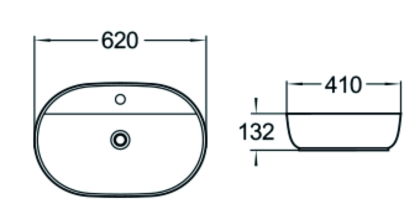 Раковина чаша SL-1082 SANTILINE  - Вид №1