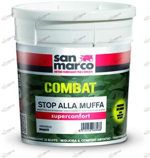 San Marco Противоконденсатная дышащая краска на водной основе, предотвращающая образование плесени  4880888 